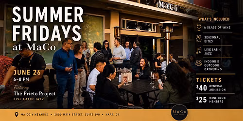 Summer Fridays at MaCo | June 26