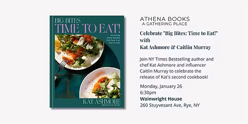 Celebrate "Big Bites: Time to Eat!" with Kat Ashmore and Caitlin Murray