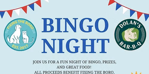 July Bingo at Dolans