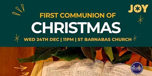 First Communion of Christmas