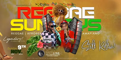 REGGAE SUNDAY: The #1 Caribbean Party In The City