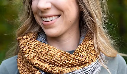 CROCHET CLASS: Half & Half Infinity Scarf