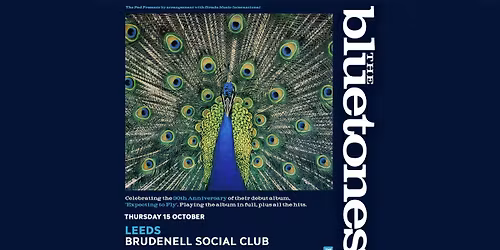 *SOLD OUT* The Bluetones | Brudenell Social Club, Leeds - Expecting To Fly 30th Anniversary Tour