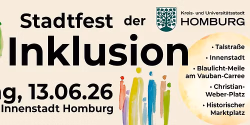 Stadtfest der Inklusion