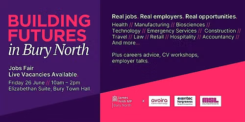 Building Futures in Bury North - Jobs Fair