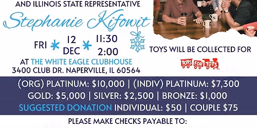 Kifowit For Comptroller Holiday Brunch