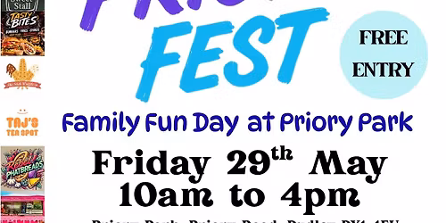 Priory Fest 26 Family Fun Day