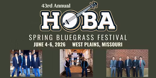 43rd Annual HOBA Spring Bluegrass Festival