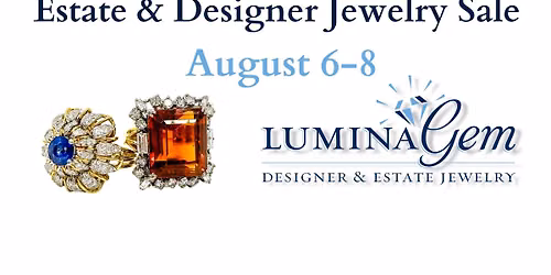Lumina Gem's 13th Annual Estate Sale