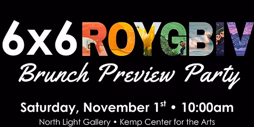 6X6 ROYGBIV: Brunch Preview Party