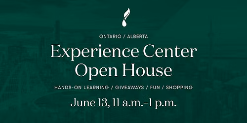 June Open House Ontario Experience Centre