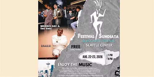 SAT AUG 22 during Festival Sundiata Black Arts Fest Presents ... Draze