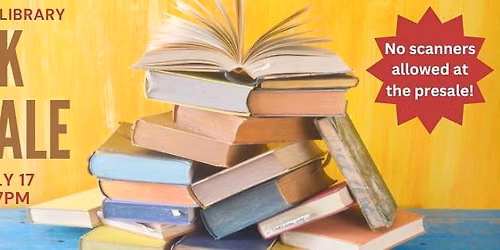 Friends of the Library Book Pre-Sale
