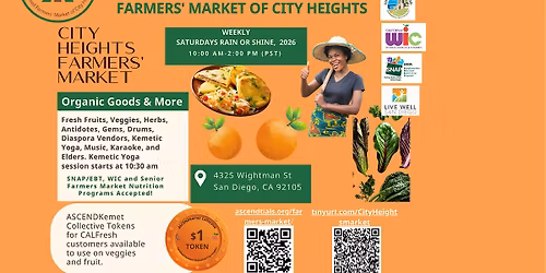 AscendKemet Collective Certified Farmer's Market of City Heights