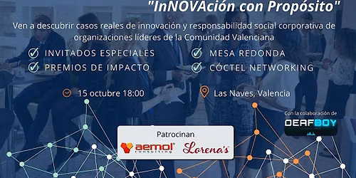 Evento Empresarial "Innovaci\u00f3n con Prop\u00f3sito"