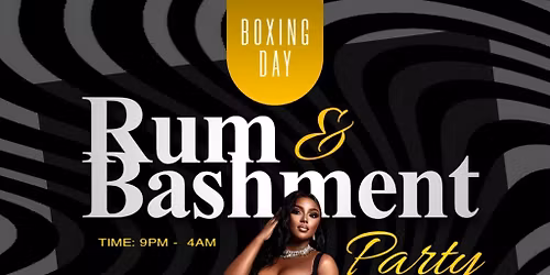 Rum & Bashment Boxing Day Party