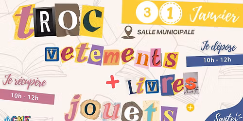Troc V\u00eatements \/ Livres \/ Jouets
