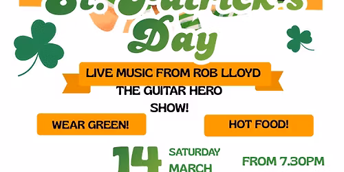 St Patrick’s Day Party !