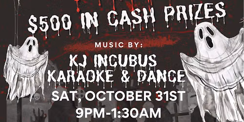 Halloween Karaoke Costume Contest at Dwain\u2019s $500