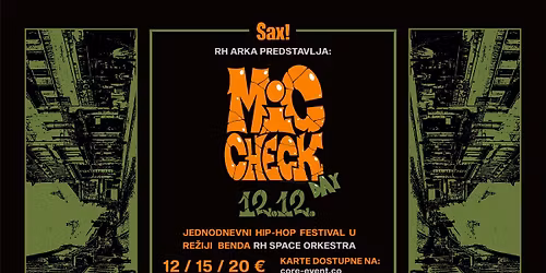 "Mic Check Day" by RH Arka @SAX!