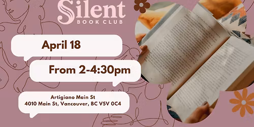 Silent Book Club - April Meeting