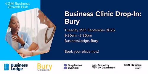 Business Clinic Drop-In: Bury