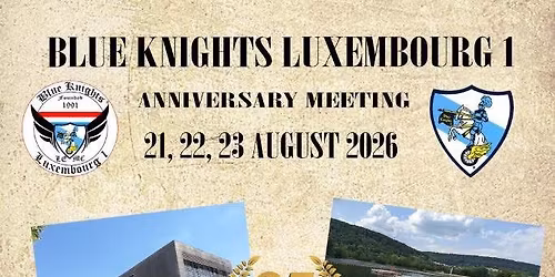 35 Years Anniversary Blue Knights Luxemburg