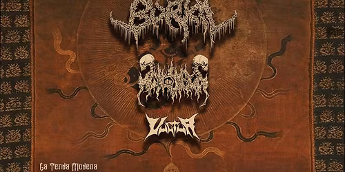 LA TENDA, 22 NOVEMBRE 2025, With Burial, Ignobleth And Vult\u00fcr