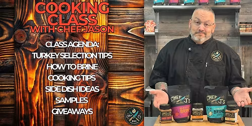 Thanksgiving Cooking Class with Chef Jason Morse