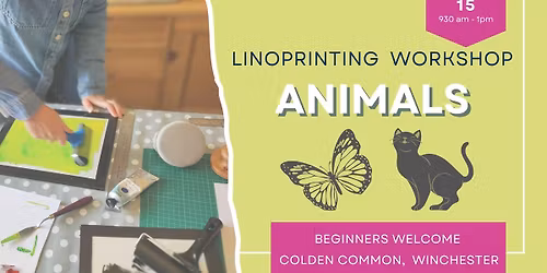 Animals Linoprinting Workshop