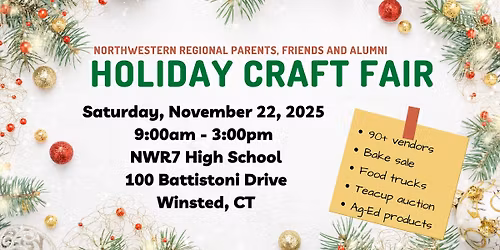 Annual Holiday Craft Fair 