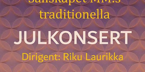 S\u00e4llskapet MM:s Julkonsert