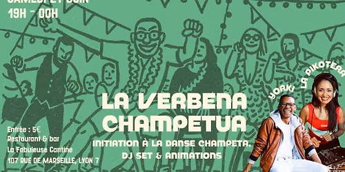 La Verbena Champetua - Initiation champeta, Dj Set & animations