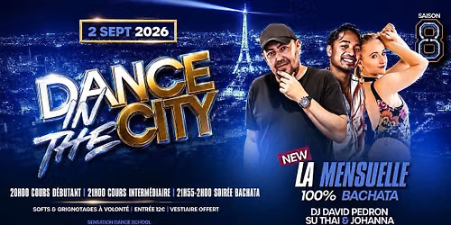Affiche DITC • Su & Johanna • Bachata Paris 13