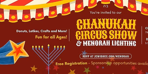 Chanukah Circus Show & Menorah Lighting