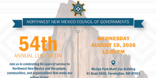 Northwest New Mexico Council of Governments 54th Annual Luncheon