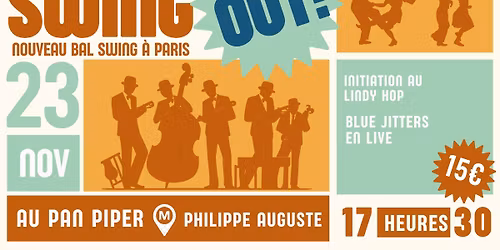 SWING OUT ! with Blue Jitters @ Pan Piper