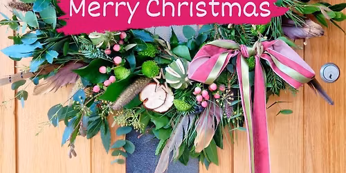 \ud83c\udf84Christmas wreath workshop \ud83c\udf84 \n