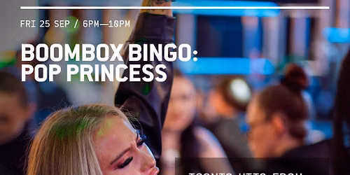Pop Princess Bingo
