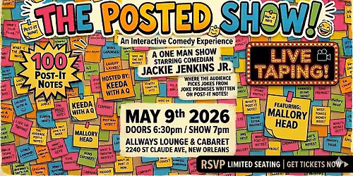 Laughin Jack's Presents: The Posted Show! An Interactive Comedy Experience!