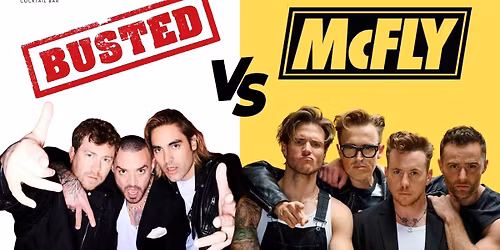 BUSTED VS MCFLY - THE UNOFFICIAL PRE + AFTER SHOW PARTY @ BE AT ONE MANCHESTER