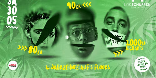 Radio Bielefeld pr\u00e4sentiert: 80er, 90er, 2000er & Charts