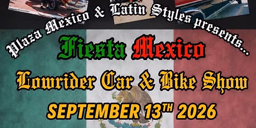 Fiesta Lowrider Car & Bike show