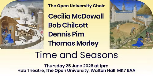 OU Choir summer concert: Time and Seasons
