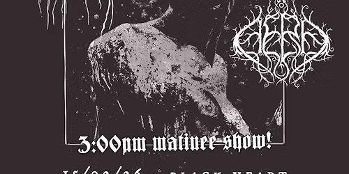 \u00c4ERA + NAXEN - MATINEE SHOW - LONDON