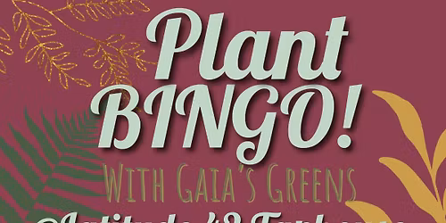 Plant BINGO @ Latitude 42 Taphouse