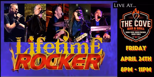 Lifetime Rocker returns to THE COVE!