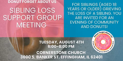 Sibling Loss Support Group Meeting