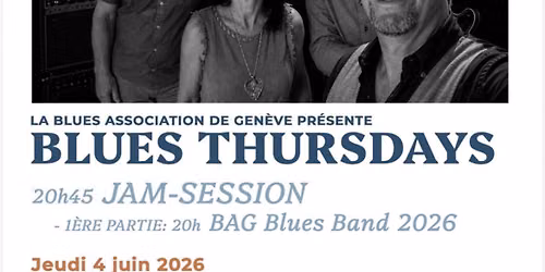 BAG Blues Jam avec en ouverture BAG Blues Band 2026