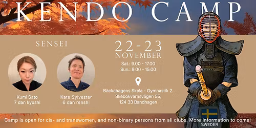 2025 Stockholm Women's Kendo Camp (Sweden)